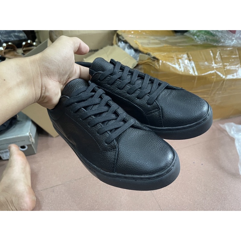 Giày sneakers nam Zara đen full cực kỳ đẹp rẻ thanh lý.