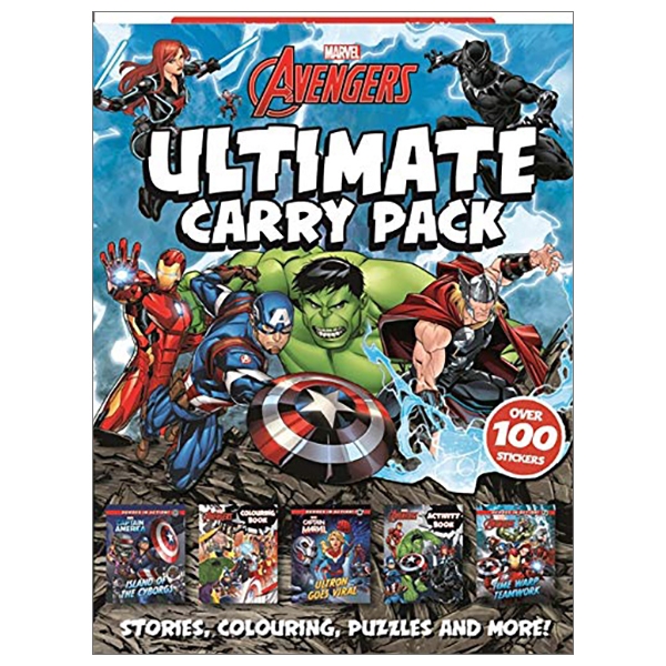 Sách - Marvel Avengers: Ultimate Carry Pack (Wallet of Wonder Marvel)