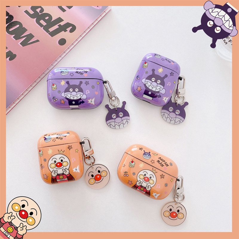 Vỏ bảo vệ hộp sạc thích hợp cho airpods 1/2 pro 3 chủ đề hoạt hình 38 màu tùy chọn
