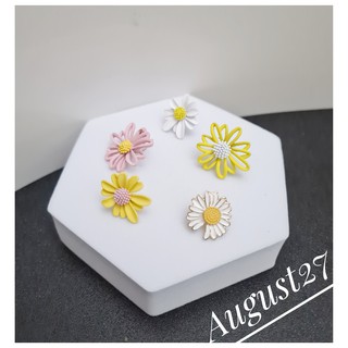 [B10] Khuyên tai hoa cúc, bông tai hình cánh hoa phong cách hàn quốc