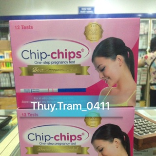 Que thử thai Chip-chips hộp 12 que
