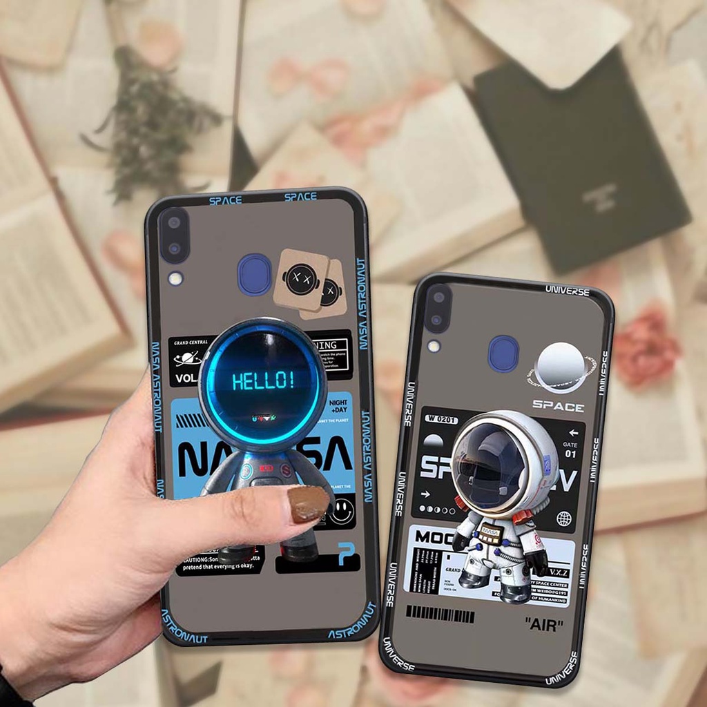 Ốp Samsung M20 / M30 in hình người máy phi hành gia siêu đẹp siêu ngầu
