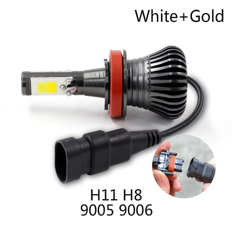 Set 2 Đèn led Sương Mù h11 Ánh Sáng Trắng 6000k 80w Cho mitsubishi xpander 2017 2018 2019-2023 p13w