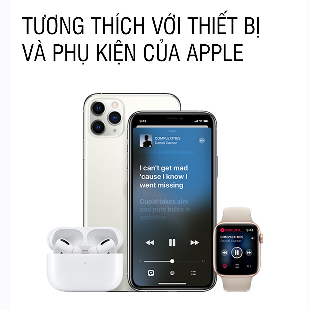 Tai nghe Airpods 2, Airpods Pro Bluetooth 5.0 - Sạc Không Dây - Cảm biến tháo tai dừng nhạc, pin 5h, Bảo hành 1 đổi 1