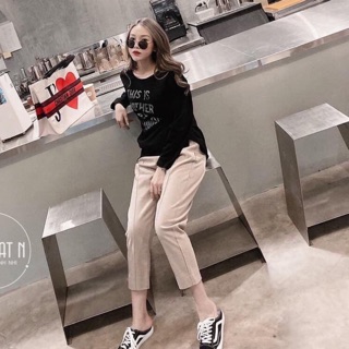 ( cực hot ❤️ ) QUẦN BAGGY DẠ UMI GÂN ( hàng đẹp )