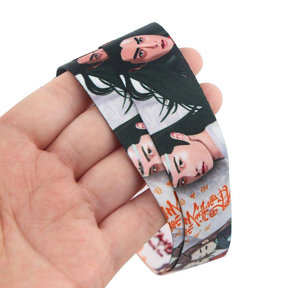 Dây Đeo Điện Thoại Họa Tiết Thỏ Hoạt Hình Wei Wuxian Webbing