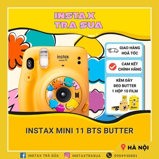 Mua Instax Mini 11 BTS BUTTER - Máy ảnh lấy ngay Fujifilm - Chính hãng bảo hành 1 năm - Tặng kèm 10 film