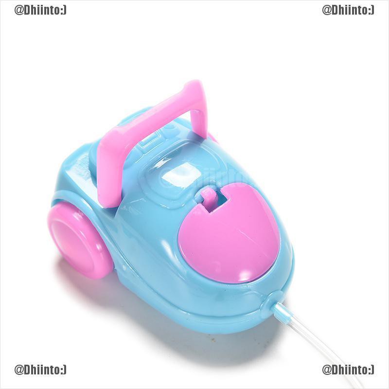 Đồ chơi mô phỏng máy hút bụi mini trang trí nhà búp bê Barbies dành cho bé