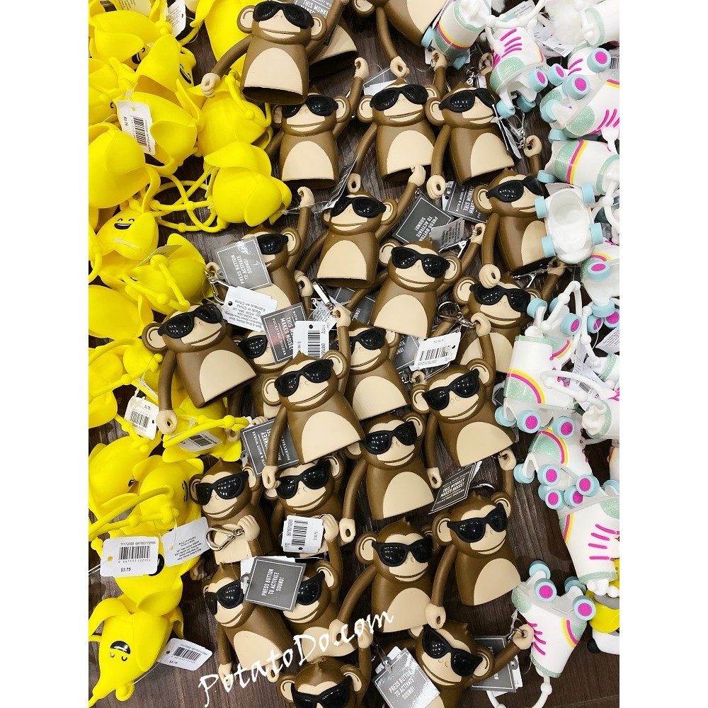 Móc Treo Bath & Body Works Chai Gel Rửa Tay Khô 29ml - Con Khỉ Có Phát âm thanh | BigBuy360 - bigbuy360.vn