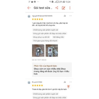 Gói test sữa tắm men rượu sake (Laco)