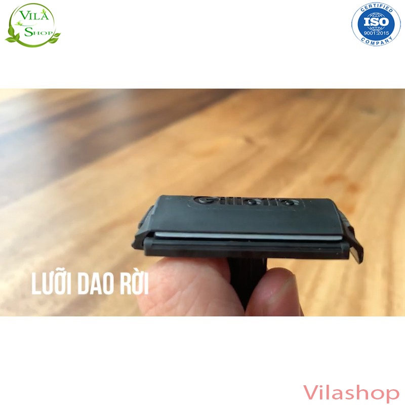 Dao Cạo Râu Gillette Super Thin, Dao Cạo Lông Đa Năng Nam Nữ Gillette Vector Siêu Sắc Siêu Tiện Dụng Hàng Chính Hãng