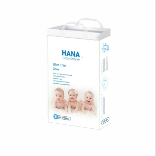 Bỉm quần Hana M/L/XL/XXL/XXXL100