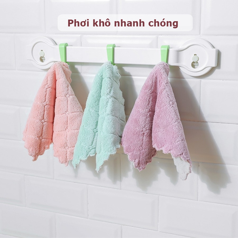 SET 10 KHĂN LAU ĐA NĂNG SIÊU THẤM NƯỚC