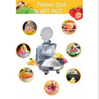 Máy làm đá bào tuyết 2 lưỡi giá tận kho