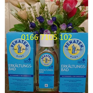 Tinh Dầu Tắm Bé chống cảm lạnh Penaten của Đức 125 ml