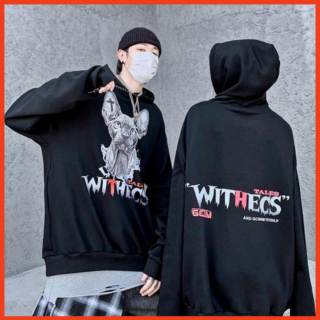 ÁO HOODIE - ÁO KHOÁC NỈ NGOẠI Withecs (Cổ Chui)