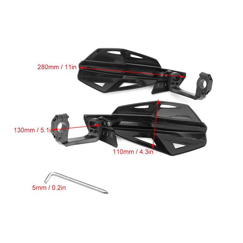 Cặp phụ kiện bảo vệ tay lái xe máy 22mm cho Yamaha