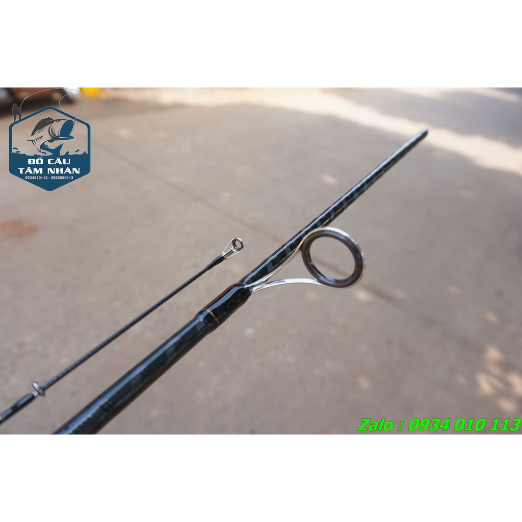 Cần lure máy đứng Daiwa Bass X 682MLS model 2019