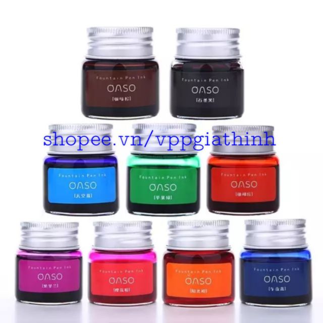 [Mã LIFEBOOK2 giảm 10% đơn 0Đ] Mực Oaso (lọ 20ml)