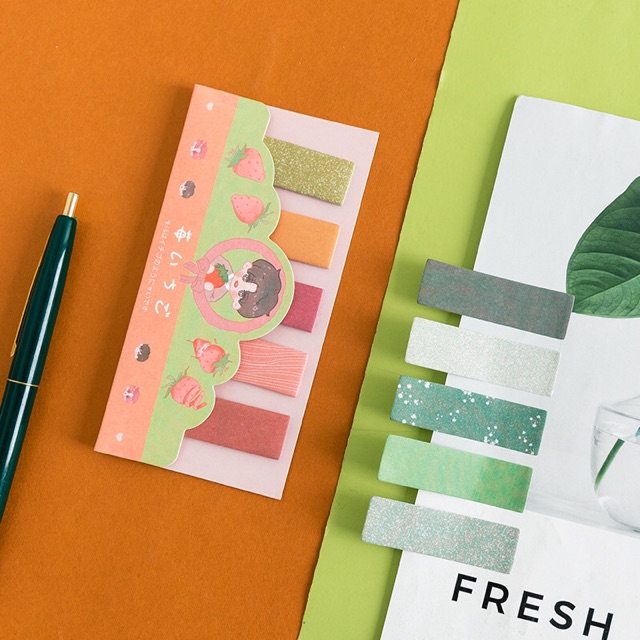 Tập giấy nhớ note ghi chép chàng trai rosyposy