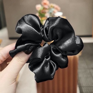 Cột tóc SCRUNCHIES lụa phi bóng vải đẹp