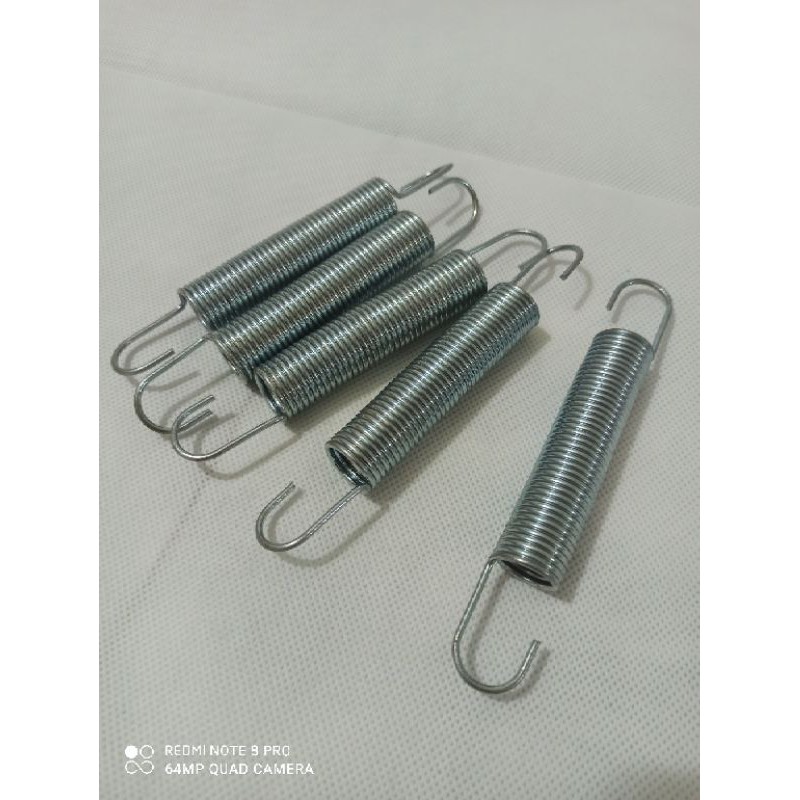LÒ XO kéo thép mạ trắng- dây thép 2mm.
