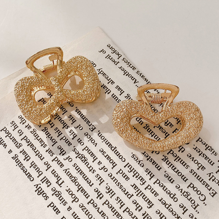 Kẹp Tóc Kim Loại Phong Cách Hàn Quốc Xinh Xắn Cho Nữ