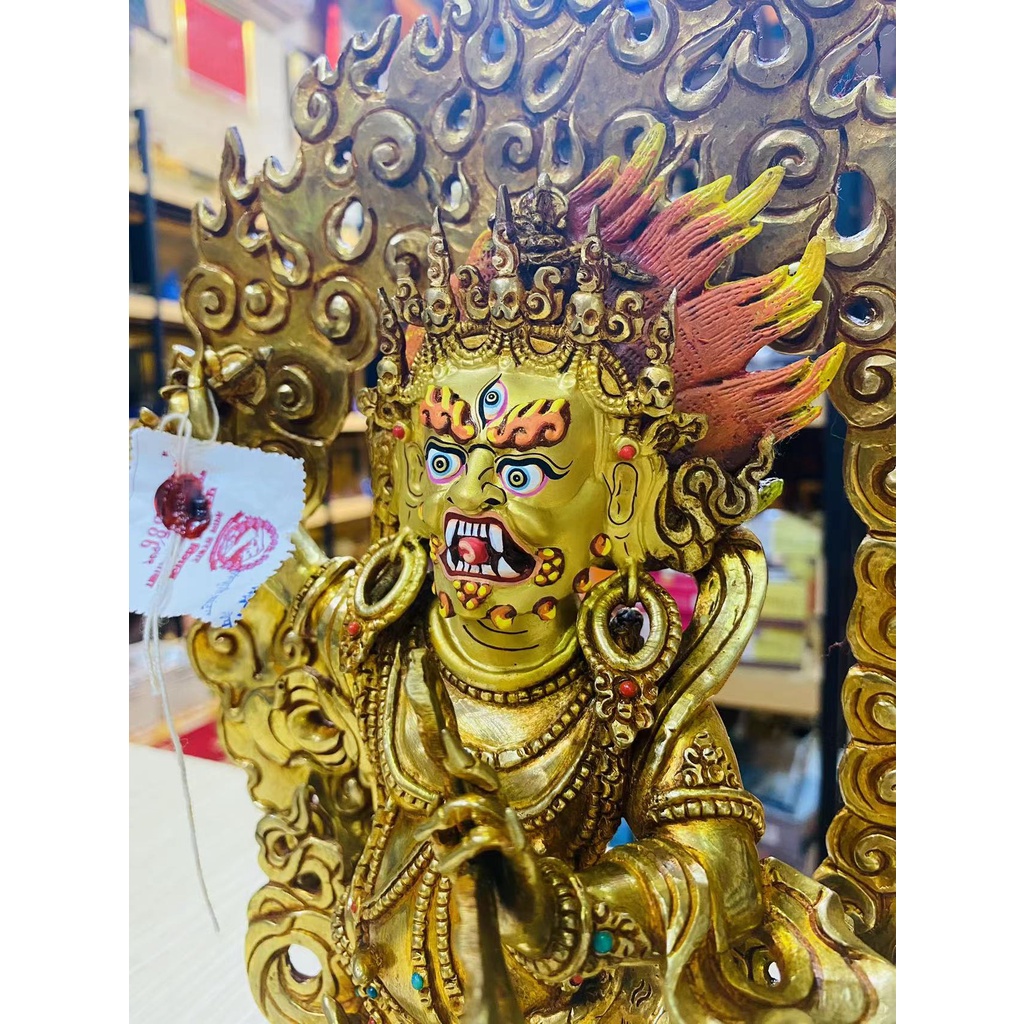 [PBMC]Tượng đồng Nepal Kim Cương Thủ 30cm