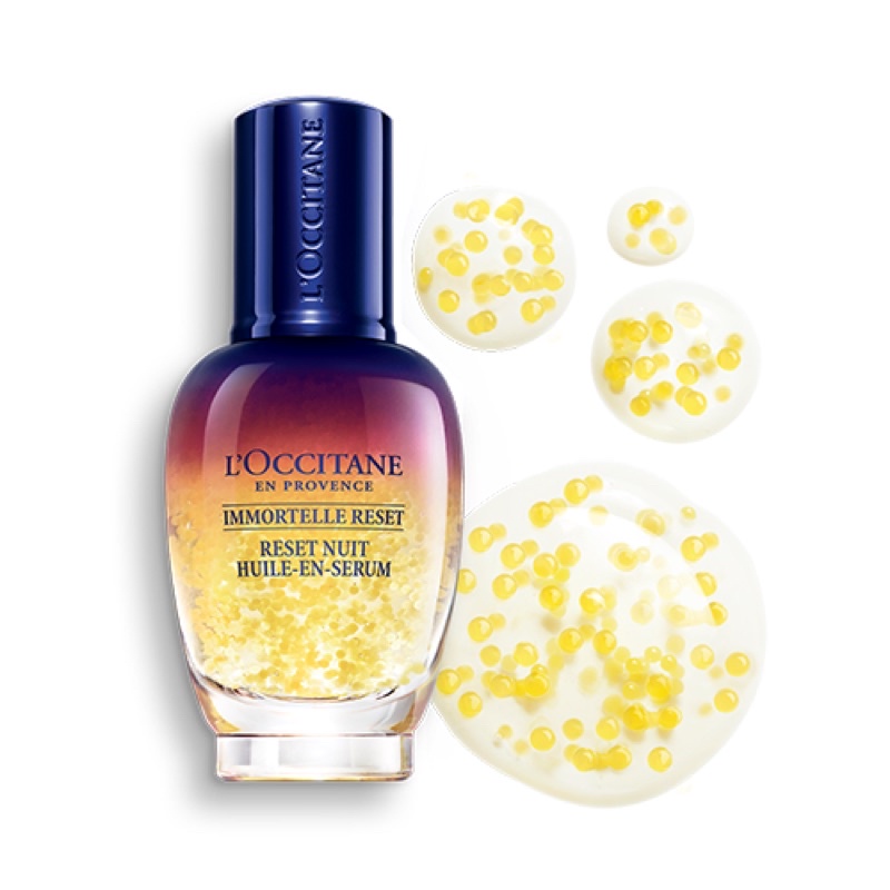 Tinh chất dưỡng tái sinh da L'Occitane Immortelle Reset Overnight Reset Oil-In Serum