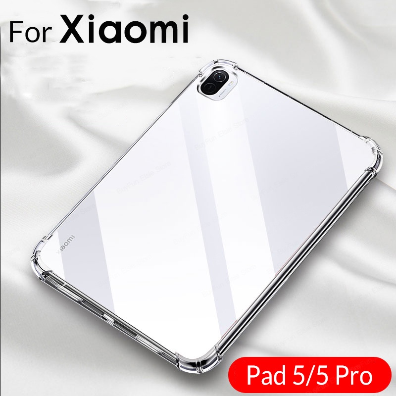 Ốp máy tính bảng TPU trong suốt có túi khí bốn góc chống sốc cao cấp cho Xiaomi Mi Pad 5 Pro MiPad 511 Inch