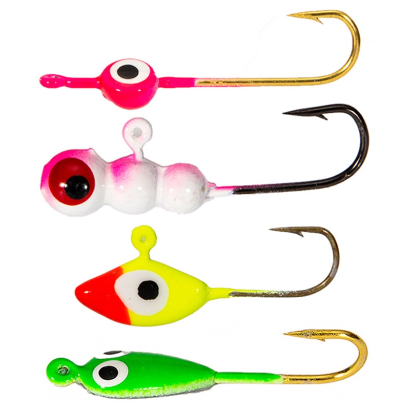 QQ Set 10 Móc Tròn Bằng Thép Cacbon Chất Lượng Cao Chuyên Dụng Cho Câu Cá