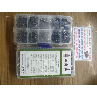 Hộp công tắc chip bấm 4 chân sử dụng nhiều loại
