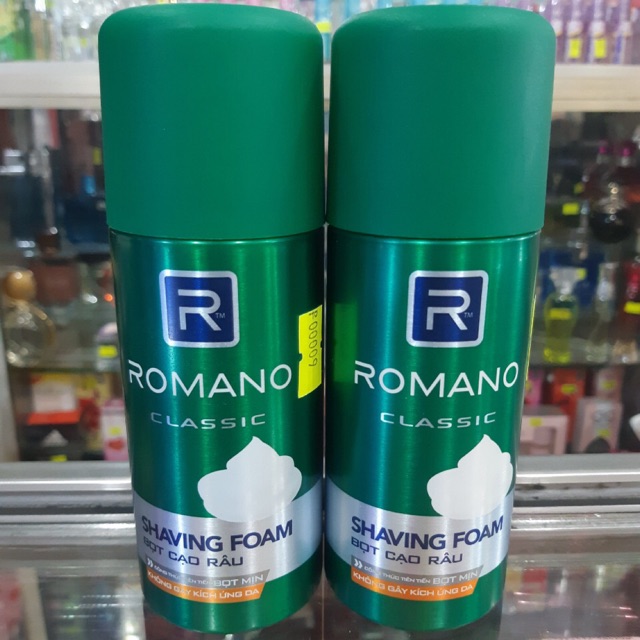 Bọt cạo râu Romano 175ml