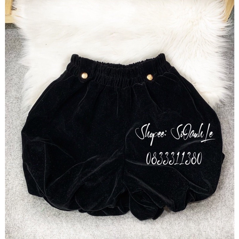 Quần Bí Nhung Siêu Đẹp