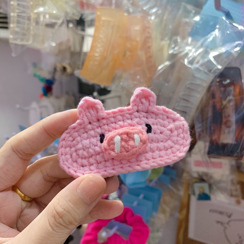 Kẹp tóc len đan tay cute | MADE BY DANI