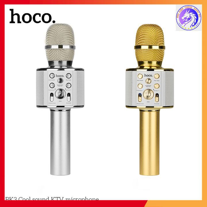 [Mã ELHACE giảm 4% đơn 300K] Mic Karaoke Âm Thanh Sống Động Hoco BK3