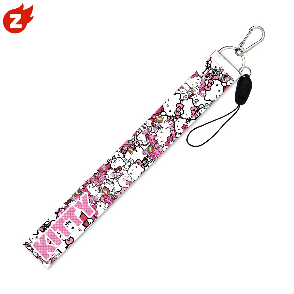 1 Dây Đeo Thẻ ID Hình Hello Kitty Dễ Thương