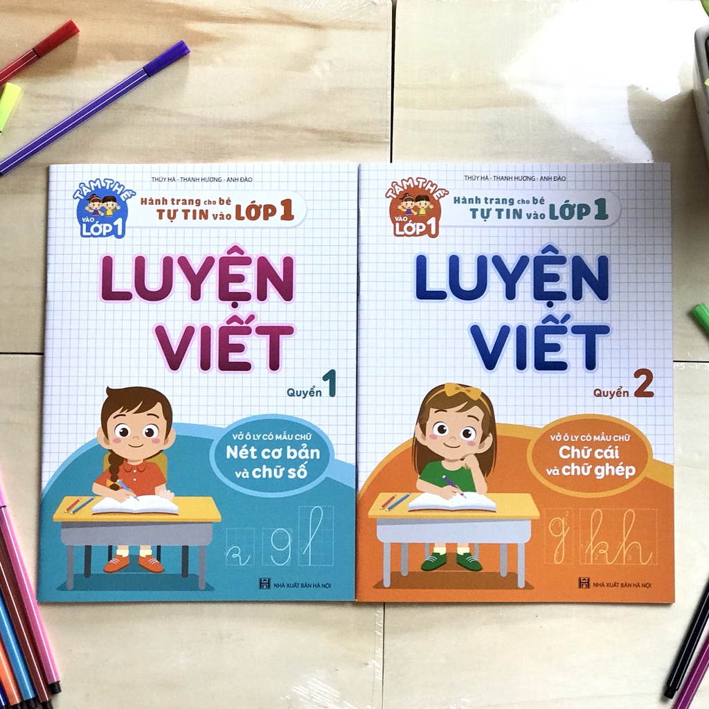 Bộ 3 Luyện Viết Cho Bé - Hành trang cho bé tự tin vào lớp 1