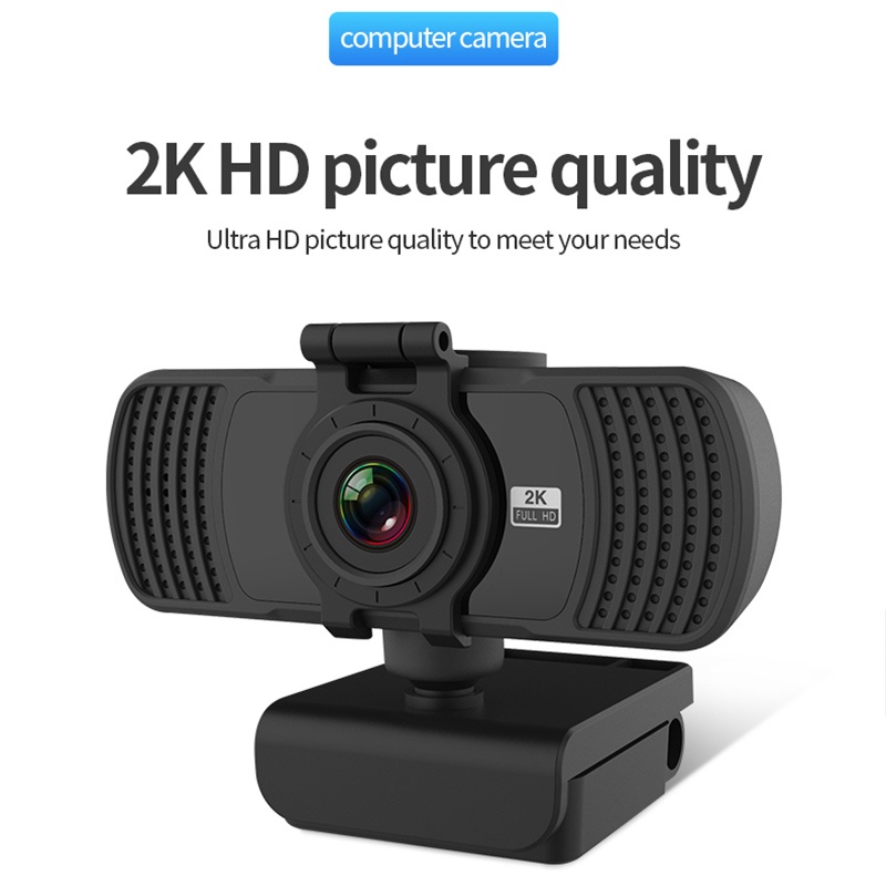 Webcam USB HD 30fps tích hợp micro 2K cho laptop | BigBuy360 - bigbuy360.vn