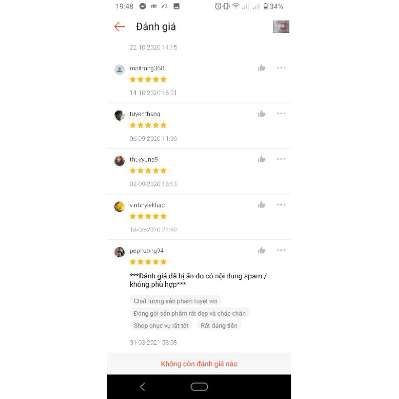 Quần lót dùng 1 lần
