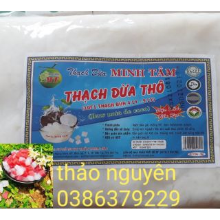 Combo 10kg Thạch dừa khô Bến Tre tặng hương dừa