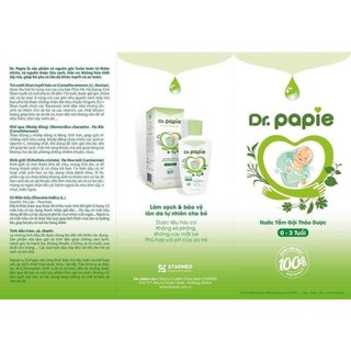 SỮA TẮM THẢO DƯỢC DR.PAPIE