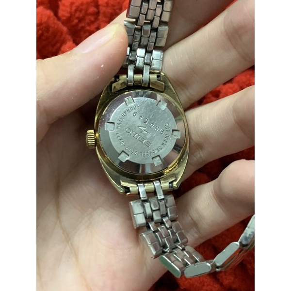 Đồng hồ nữ Seiko Matic lady Lắc lê vàng hàng si