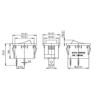 Công tắc on-off 6A/250V