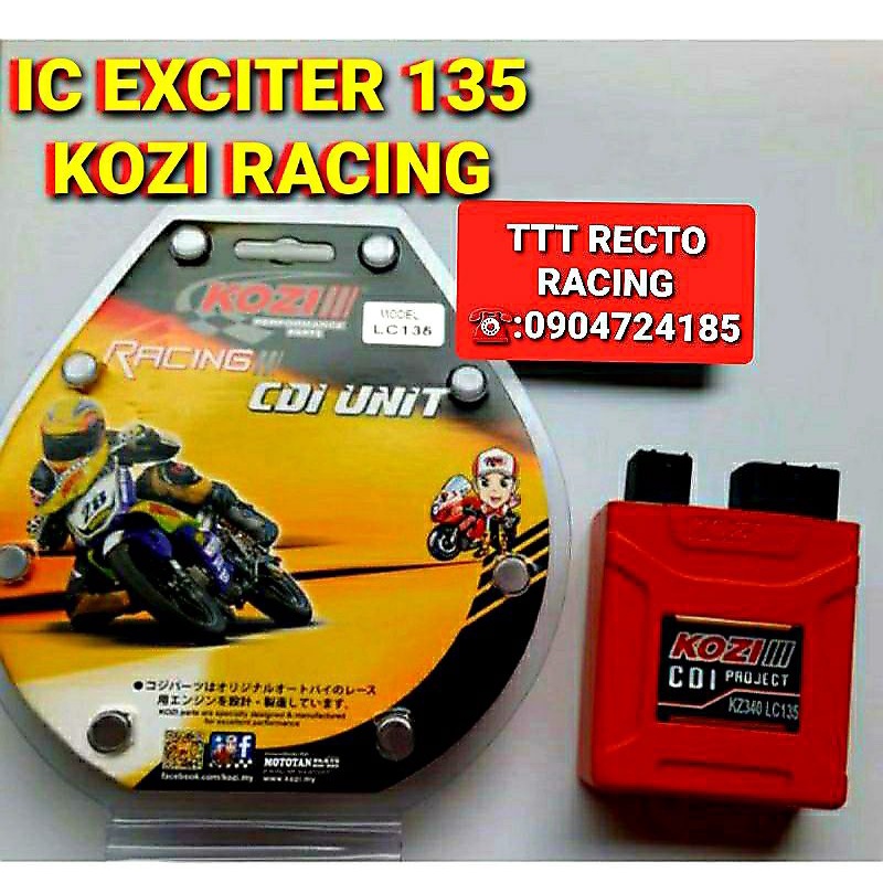 IC MỞ TUA EXCITER 135 KOZI RACING