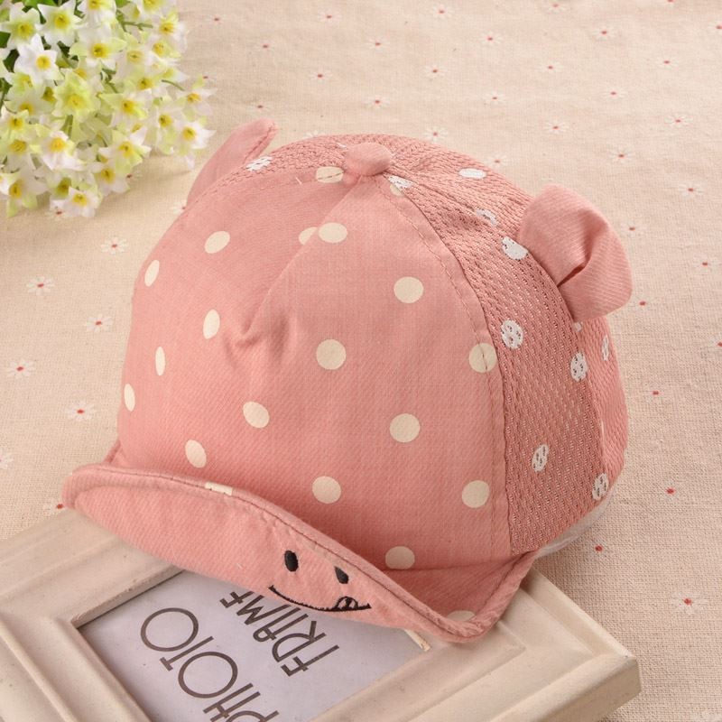 Nón Bóng Chày Phối Tai Thỏ Thiết Kế Đáng Yêu Cho Bé