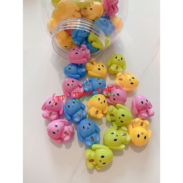 Gọt bút chì hình con thỏ