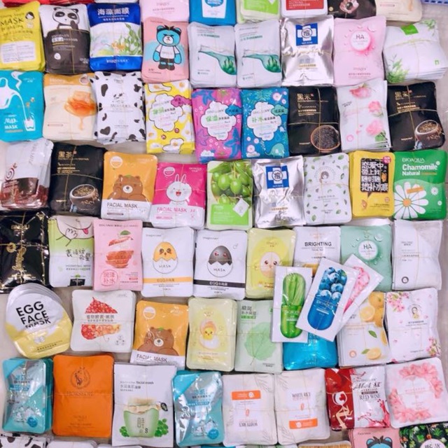 COMBO MIX 20 MASK NỘI ĐỊA TRUNG