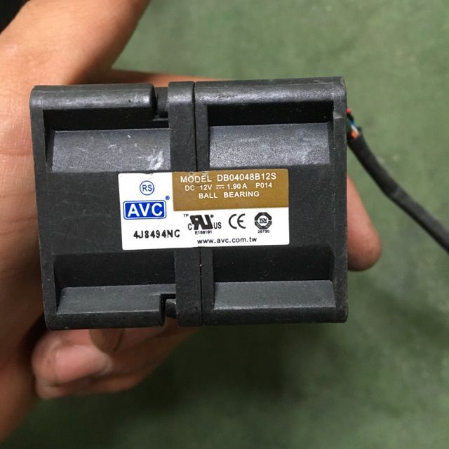 Quạt bộ đôi máy chủ 12v 1.9A siêu gió