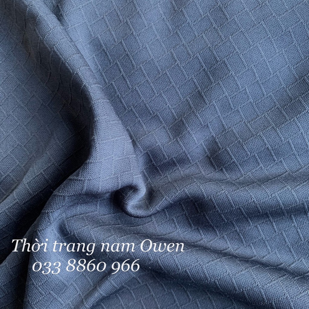 [SIZE XL] OWEN - Áo polo nam Owen màu xanh đen 22509 - Áo thun ngắn tay có cổ nam